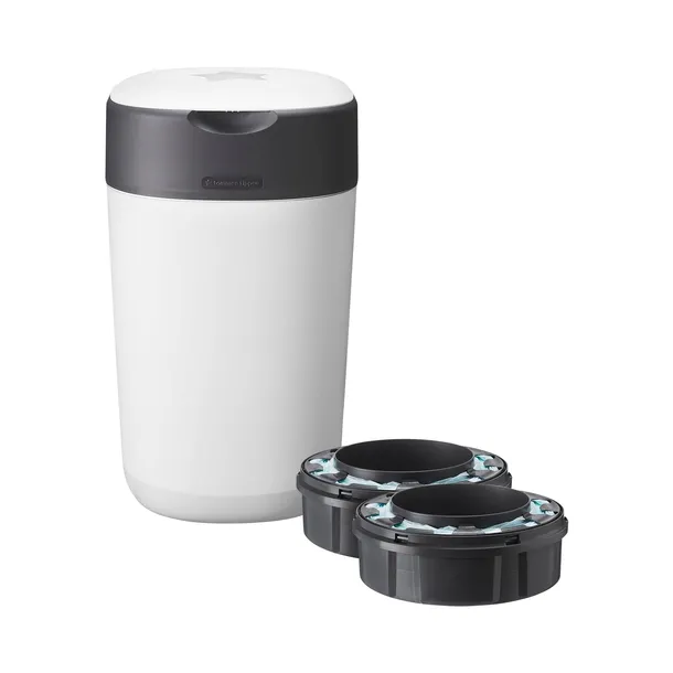 TOMMEE TIPPEE KOSZ NA PIELUCHY TWIST AND CLICK + 2 WKŁADY