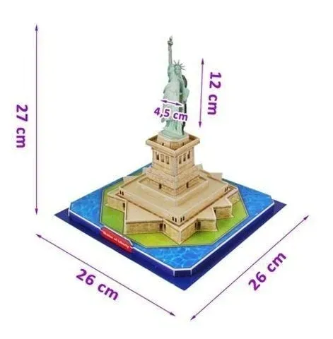 puzzle-3d-statua-wolnosci-material-karton