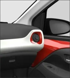 toyota-aygo-oprawa-nawiewu-prawa-czerwona-red-55662-0h050-d0-oe