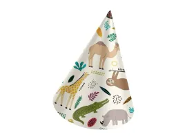 czapeczki-urodzinowe-zoo-6-szt