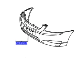 toyota-corolla-zderzak-przod-52119-02921-oe