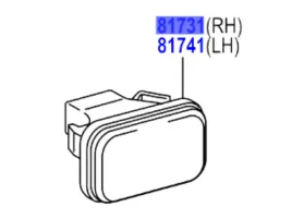 toyota-hilux-prawy-kierunkowskaz-lusterko-81731-0k040-oe