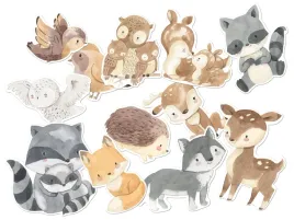 dekoracja-dwustronna-lesne-zwierzatka-12-szt