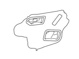 toyota-yaris-pianka-wygluszenie-drzwi-lewy-przod-67832-0d060-oe