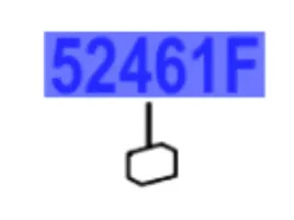 toyota-c-hr-slizg-mocowanie-zderzaka-prawy-tyl-52462-f4010-oe