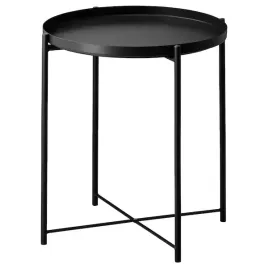 ikea-gladom-stolik-z-taca-czarny-45x53-cm