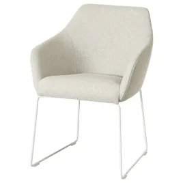 ikea-tossberg-krzeslo-metal-bialy-gunnared-bezowy