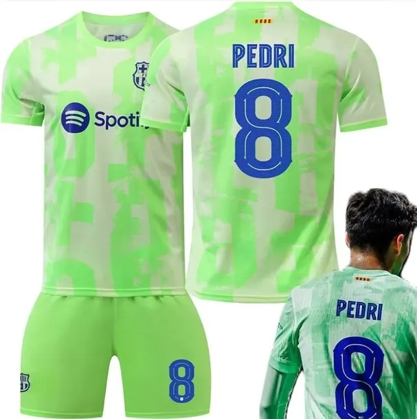 KOMPLET PIŁKARSKI KOSZULKA PEDRI FC BARCELONA WSZYSTKIE ROZMIARY