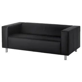 ikea-klippan-sofa-2-osobowa-bomstad-czarny