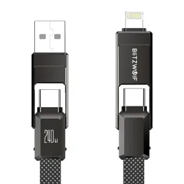 kabel-blitzwolf-bw-hdc7-usb-a-usb-c-usb-c-lightning-1-2m-240w-czarny