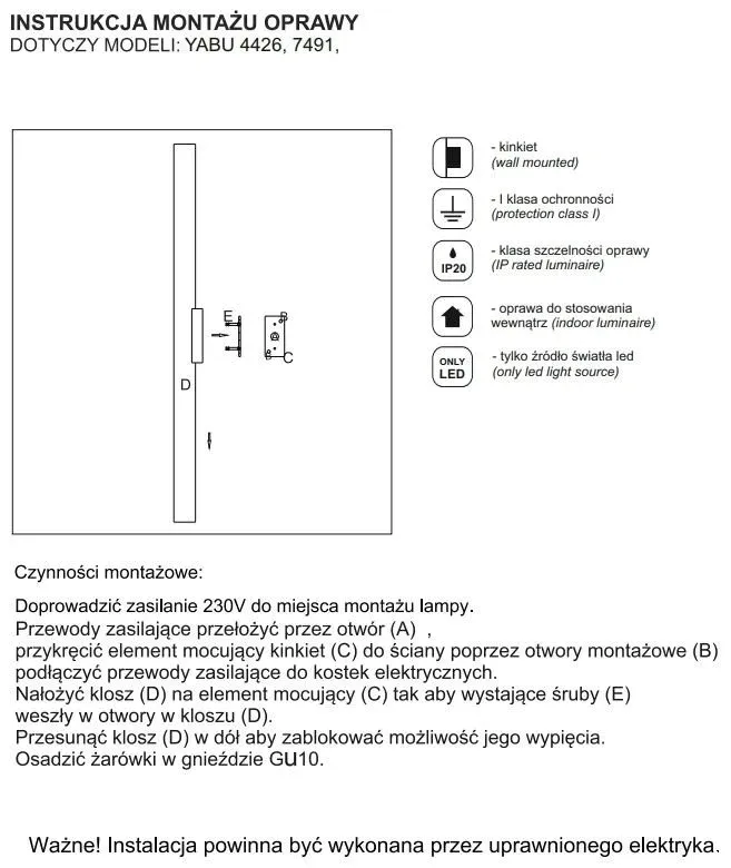 kinkiet-yabu-7491-shilo-stan-nowy