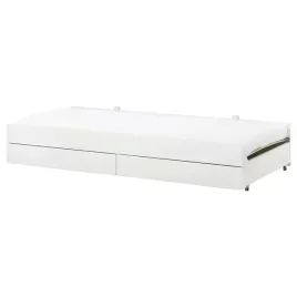 ikea-slakt-dodatkowe-lozko-z-pojemnikiem-bialy-90x200-cm