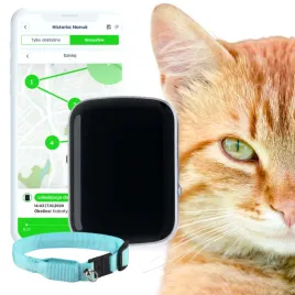 Zdjęcie produktu Lokalizator GPS dla kota Locon Cat Aplikacja po polsku