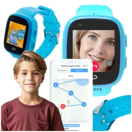 Zdjęcie produktu Smartwatch zegarek z lokalizacją dla dzieci Locon Watch VideoRozmowy GPS 