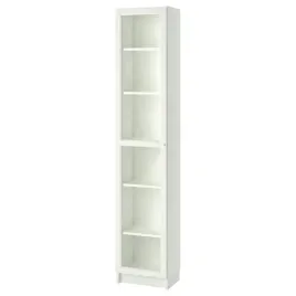 ikea-billy-oxberg-regal-bialy-szklo-40x30x202-cm