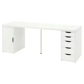 ikea-lagkapten-alex-biurko-bialy-200x60-cm