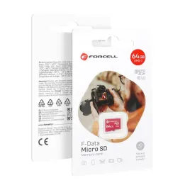 karta-microsd-64gb-u3-class-10-forcell-f-data-czerwona
