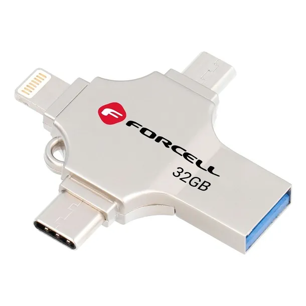 pendrive-32gb-usb-3-2-gen-1-usb-a-usb-c-lightning-micro-usb-forcell
