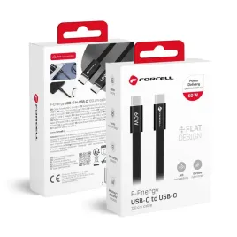 kabel-usb-c-do-usb-c-forcell-f-energy-qc4-0-pd-3a-60w-cafule-flat-12-m-ccf