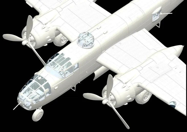 samolot-north-american-b-25j-mitchell-model-01e024-hk-models-stan-nowy