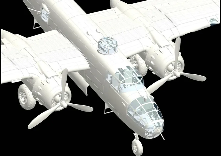 samolot-north-american-b-25j-mitchell-model-01e024-hk-models-okres-ii-wojna-swiatowa-marka-inna