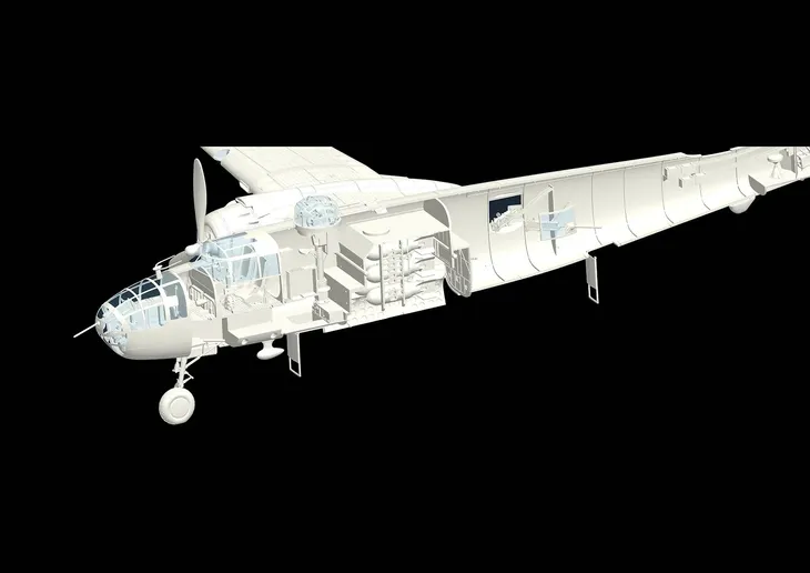 samolot-north-american-b-25j-mitchell-model-01e024-hk-models-okres-ii-wojna-swiatowa-stan-nowy