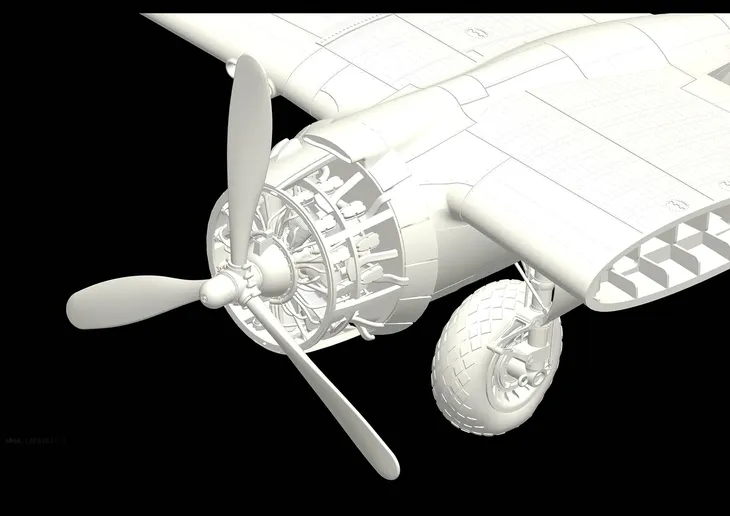 samolot-north-american-b-25j-mitchell-model-01e024-hk-models-stan-nowy-marka-inna