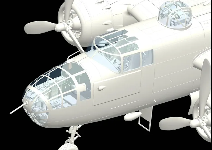 samolot-north-american-b-25j-mitchell-model-01e024-hk-models-stan-nowy-okres-ii-wojna-swiatowa