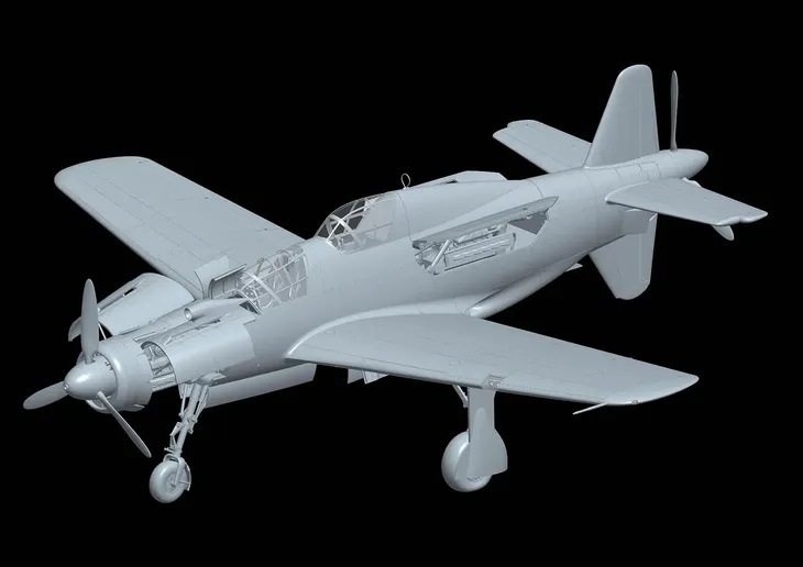 samolot-dornier-do-335-a-10-trainer-model-01e09-hk-models-marka-inna-okres-ii-wojna-swiatowa