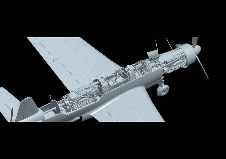 samolot-dornier-do-335-a-10-trainer-model-01e09-hk-models-okres-ii-wojna-swiatowa-stan-nowy