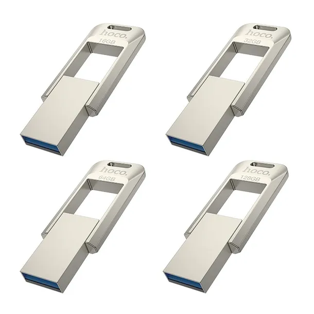 pendrive-32gb-usb-3-0-usb-a-hoco-ud16-nikiel