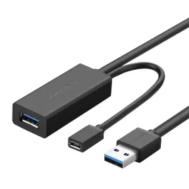kabel-ugreen-us175-usb-3-0-przedluzajacy-micro-usb-5m-czarny