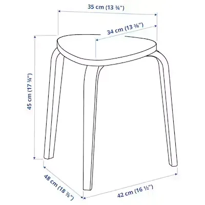 ikea-kyrre-stolek-brzoza-stan-nowy