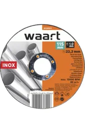 waart-tarcza-korundowa-115x1-0x22-2-inox-precyzyjne-ciecie