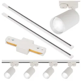 zestaw-oswietlenie-szynowe-4x-lampa-gu10-listwa-2m-biala-szynoprzewod-led