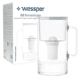 wessper-aquaclassic-crystalline-3l-szary-szklany-dzbanek-filtrujacy