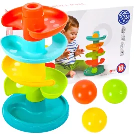 wieza-z-pileczkami-kuleczkowa-slonik-zjezdzalnia