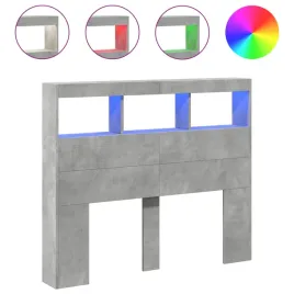 zaglowek-z-polkami-i-led-szarosc-betonu-120x17x102-cm