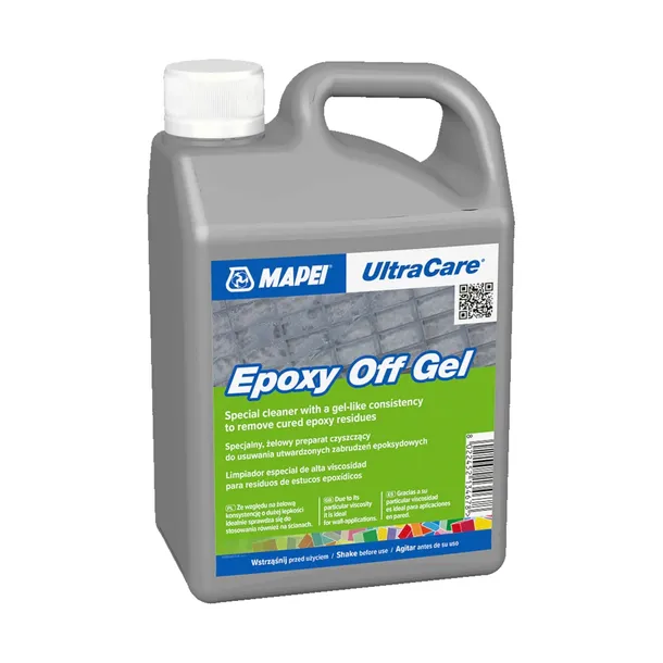 MAPEI ULTRACARE EPOXY OFF GEL 1L - żel do usuwania zabrudzeń epoksydowych