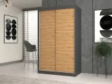szafa-przesuwna-iga-120-cm-dab-artisan-polki-sypialnia-biuro-garderoba-stan-nowy