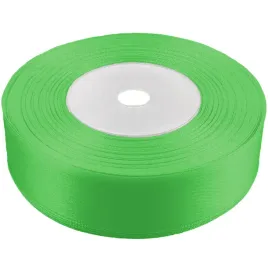 tasiemka-wstazka-25-mm-satynowa-zielona-32mb
