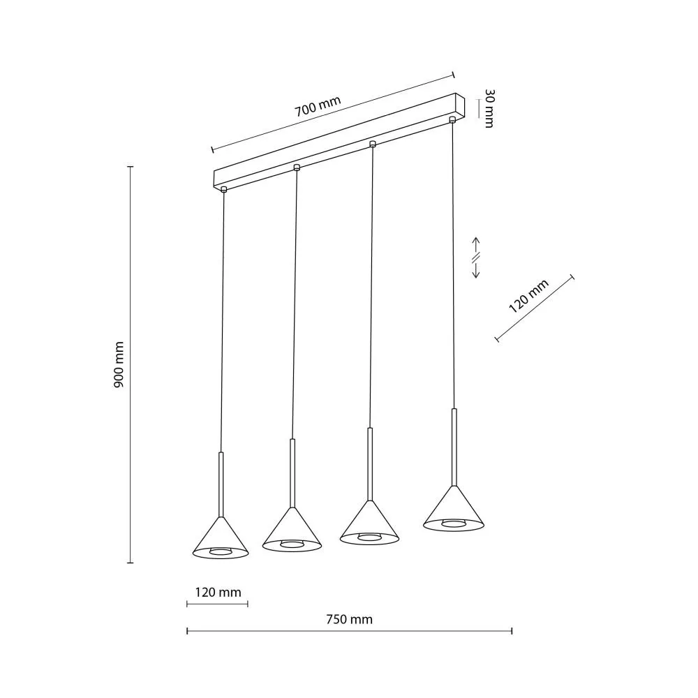 lampa-wiszaca-cono-black-mini-10305-tk-lighting