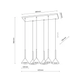 lampa-wiszaca-cono-black-mini-10306-tk-lighting-material-dominujacy-metal