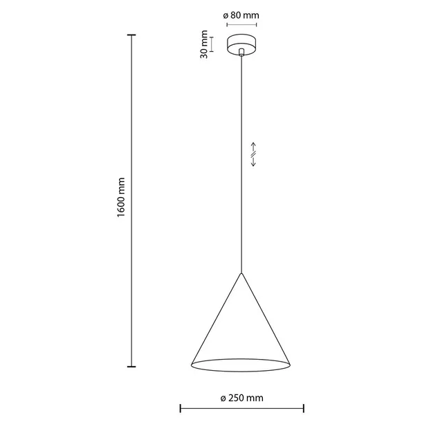 lampa-wiszaca-cono-mint-6651-tk-lighting-material-dominujacy-metal