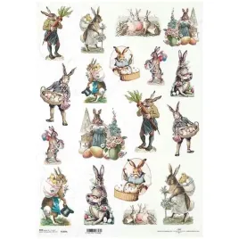 papier-ryzowy-do-decoupage-a3-itd-1009l-zajaczki-wielkanoc
