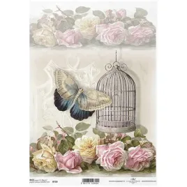 papier-ryzowy-do-decoupage-a4-itd-r759-klatka-motyl-roze