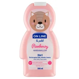 on-line-le-petit-3in1-zel-do-mycia-ciala-wlosow-i-twarzy-piankowy-350-ml