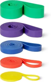 amazon-basics-zestaw-5-gum-oporowych-do-cwiczen-rozne-poziomy-oporu
