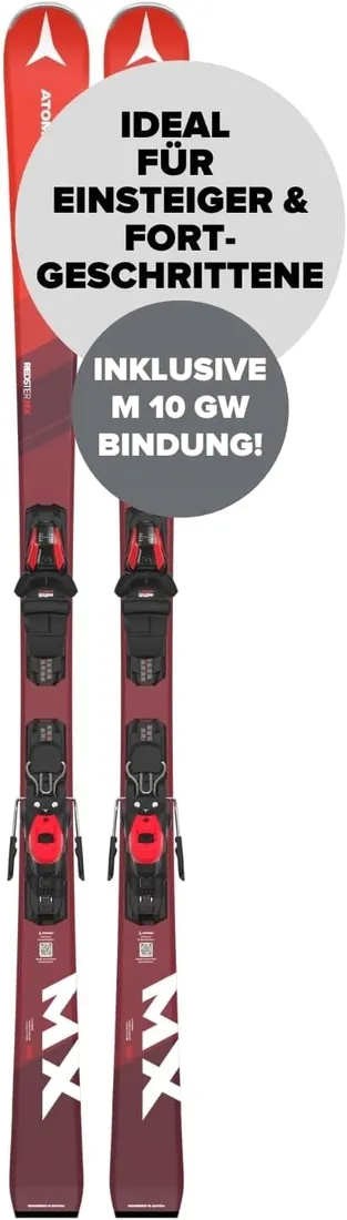 atomic-redster-mx-163-cm-narty-czerwono-biale-stan-nowy