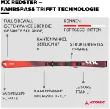 atomic-redster-mx-163-cm-narty-czerwono-biale-stan-nowy